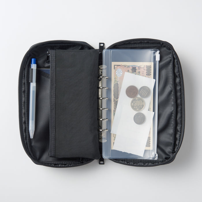 Bolsa Case Muji Clear Pocket Refill 3pcs Set for Passport Masculino Pretas | VY1K6D74S