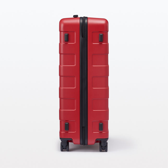 Bolsa De Bagagem Muji Adjustable Handle Hard Shell 75L Feminino Vermelhas | ZF8O0M07N