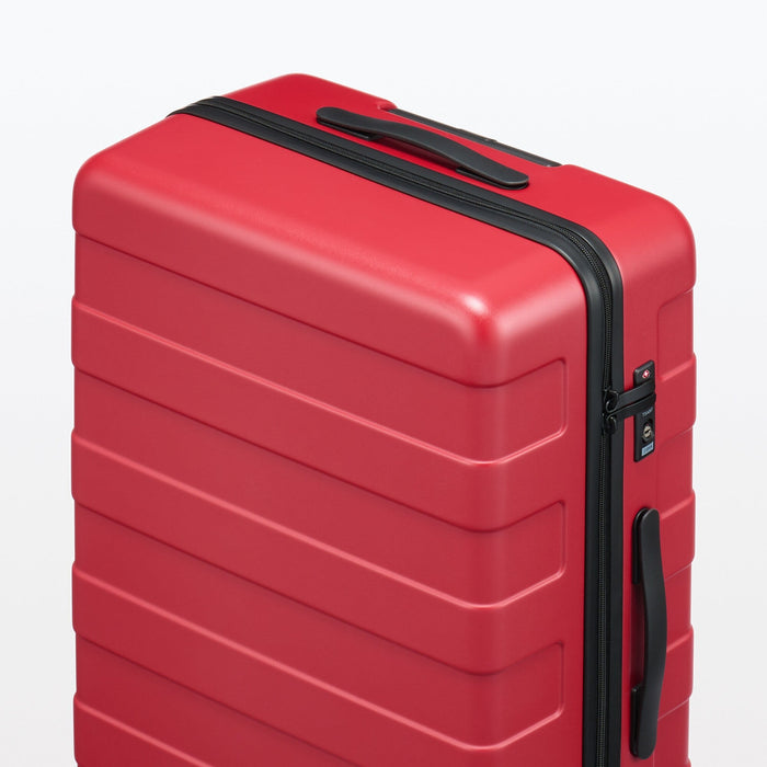 Bolsa De Bagagem Muji Adjustable Handle Hard Shell 75L Feminino Vermelhas | ZF8O0M07N