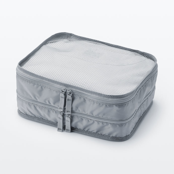 Bolsa Higiene Muji Polyester Gusset Feminino Pretas | RN1V4F52D