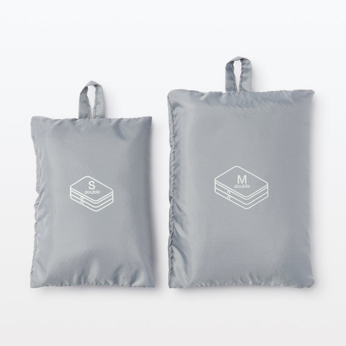 Bolsa Higiene Muji Polyester Gusset Feminino Pretas | RN1V4F52D