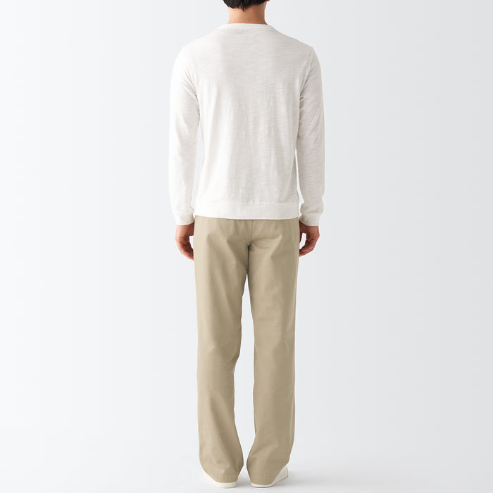 Calças Muji Chino Regular Feminino Bege | CJ3B8B76W