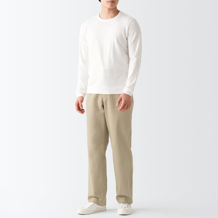 Calças Muji Chino Regular Feminino Bege | CJ3B8B76W