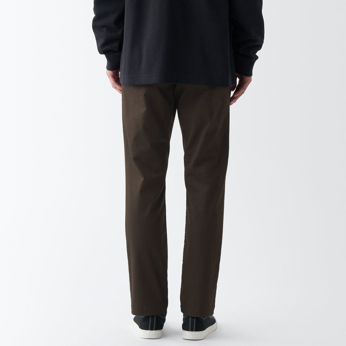 Calças Muji Stretch Chino Slim Feminino Chocolate | NS9B8J08A