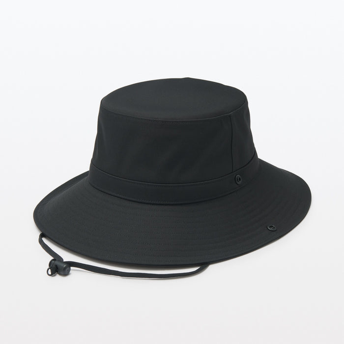 Chapeus Muji Water Repellent Sealing Taped Safari Feminino Pretas | AE4Y0R81V