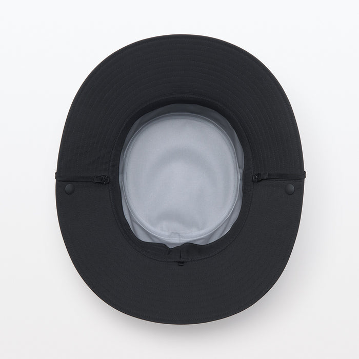 Chapeus Muji Water Repellent Sealing Taped Safari Feminino Pretas | AE4Y0R81V