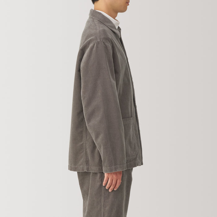 Jaquetas Muji Kapok Blend Corduroy Masculino Cinzentas | YP7F2Z13C