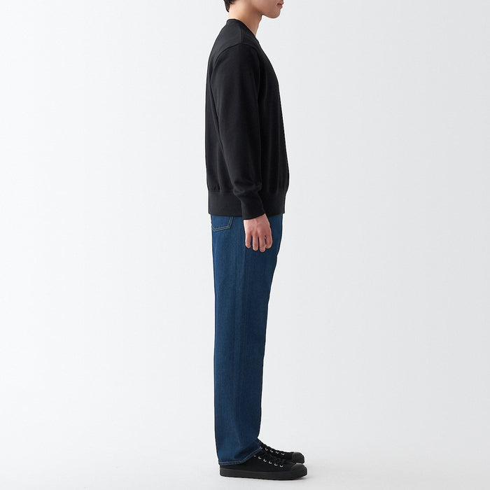 Jeans Muji Denim Regular Masculino Azuis | UQ1M9X44N