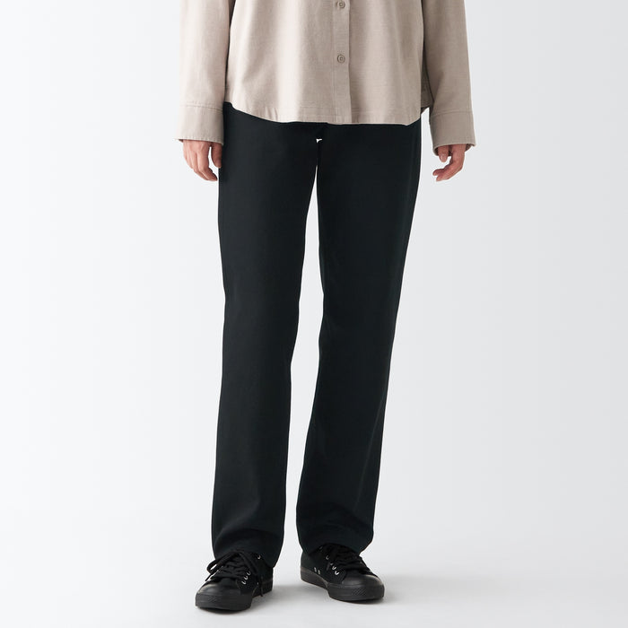 Jeans Muji WoDenim Regular Masculino Pretas | OR7Q6E90V