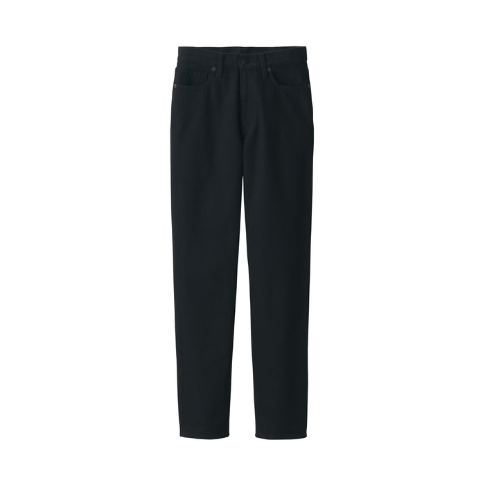 Jeans Muji WoDenim Regular Masculino Pretas | OR7Q6E90V