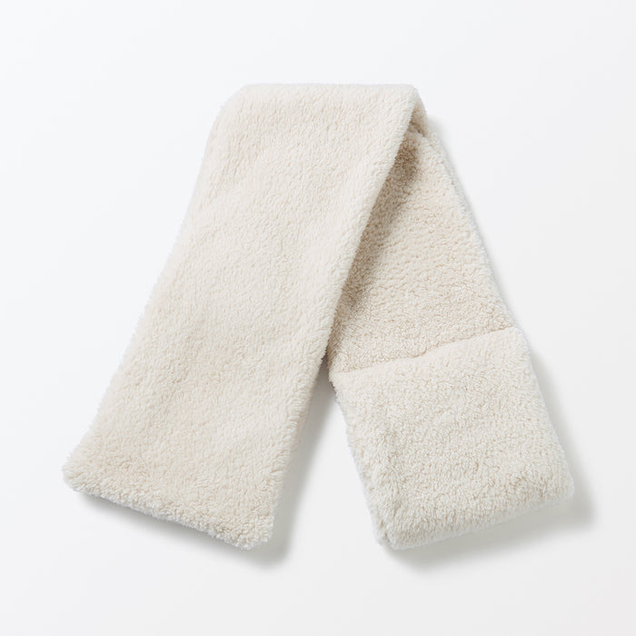 Lenço Muji Recycled Polyester Boa Pocketable Masculino Pretas | PN4H8Z68E