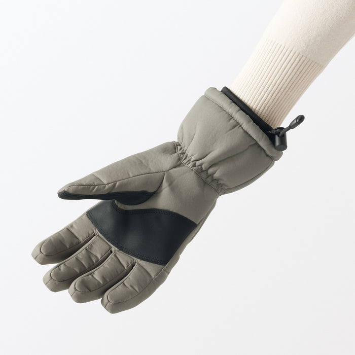 Luvas Muji Water Resistant Feminino Pretas | UK5E5A96S