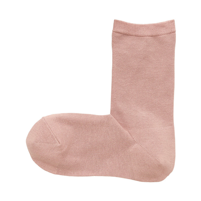 Meias Muji Right Angle 3 Layer Loose Top Feminino Rosa | PP6E1N18S